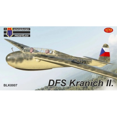 DFS Kranich II. 2x camo Kovozávody Prostějov 1:72