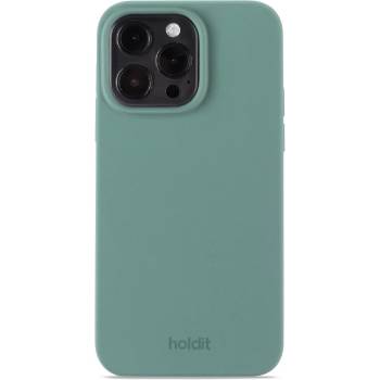 Holdit Калъф Holdit - Silicone, iPhone 15 Pro Max, Moss Green (7330985160059)