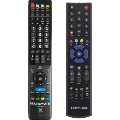 GENERAL Technisat technistar sir + управление на телевизор (мини телевизор) - дистанционно управление дубликат (technistar sir + управление на телевизор (мини телевизор))