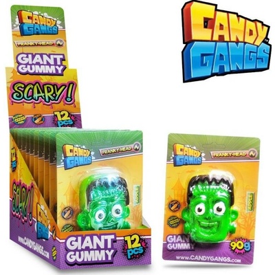 Candy Gangs Frankensteinova hlava-ovocné želé 90 g