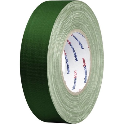 HellermannTyton páska se skelným vláknem HelaTape Tex 50 m x 19 mm zelená