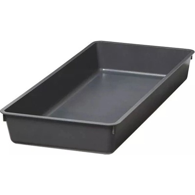 Goodhome Organizér do zásuvky, do kuchyne sivý plast 20 x 43 cm