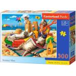 Castorland Пъзел Castorland от 300 части - Котки на плажа (B-030460) - ozone