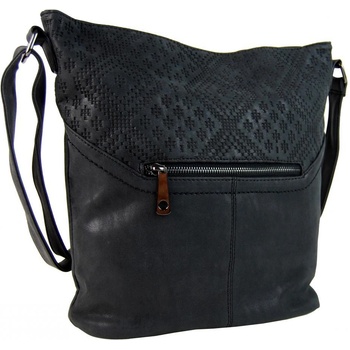 Tapple velká broušená crossbody 609-2 černá