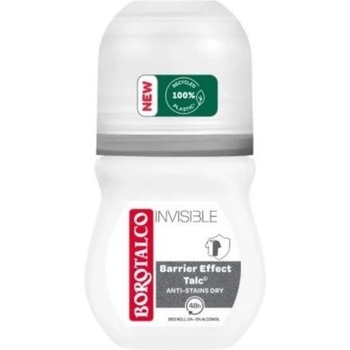 Borotalco Рол-он против изпотяване Invisible, 50 ml