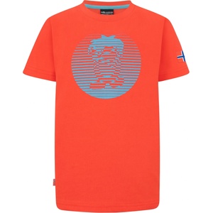 TROLLKIDS Детска тениска Trollkids Kid's Troll T Pro T-shirt - Spicy Red / Dolphin Blue - размер 176 (EU) (704-3217-0420)