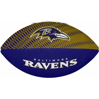 Wilson NFL JR Team Tailgate Football Baltimore Ravens Yellow/Blue Американски футбол