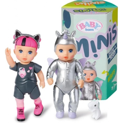 Zapf Creation BABY born Minis sada bábik Billie a Noah