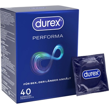 Durex Дюрекс Перформа - забавящи презервативи (40 бр. )