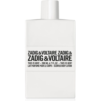 Zadig&voltaire THIS IS HER! тоалетно мляко за тяло за жени 200ml