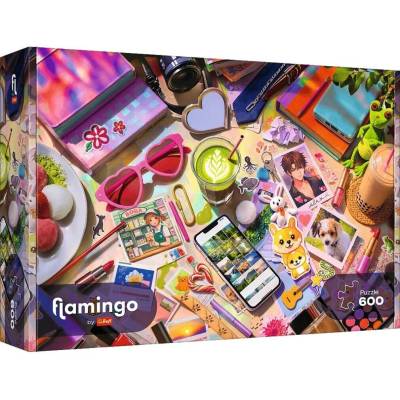 TREFL Flamingo Môj malý svet 600 dielov