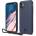 elago Slim Fit Strap Case - качествен поликарбонатов кейс с каишка за китката за iPhone 11 (тъмносин)