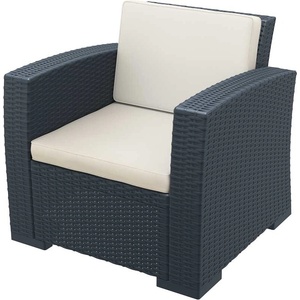 Bogdan Furniture Am Кресло Monako, антрацит с възглавници