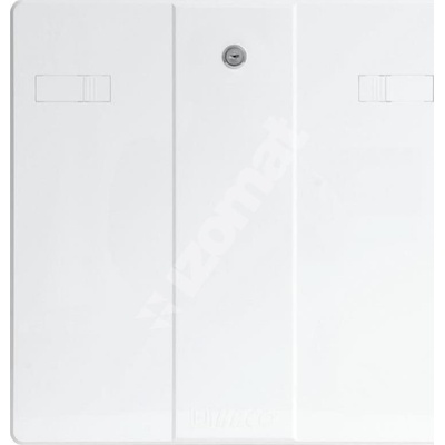 Haco Dvířka revizní plastová 400 x 400 mm bílá, včetně zámku