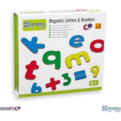 Andreu toys - Магнитни букви и цифри
