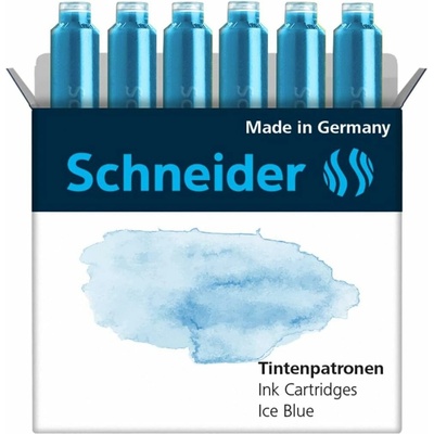 Schneider Inkoustové bombičky Schneider 6 ks ledová modrá 6613