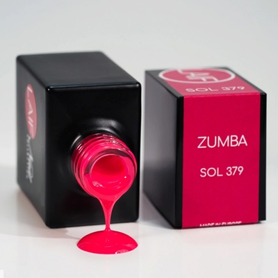 Laif Gel lak červený SOL 379 Zumba 10 ml