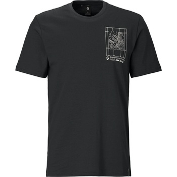 Scott Мъжка тениска Scott Tee Casual S/S T-shirt - Black (216-8209-0111)