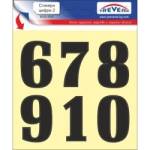 PREVENTA СТИКЕР САМОЗАЛЕПВАЩ ЦИФРА 2 (b035-sx6)