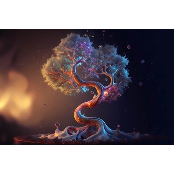 DIMEX ART s. r. o Флизелинов фототапет фантастично дърво 375 x 250 см