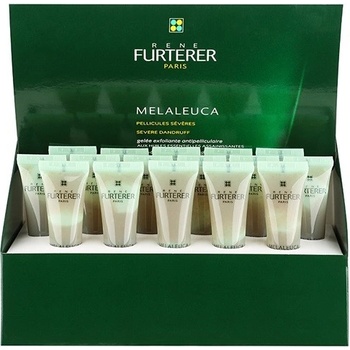 Rene Furterer Melaleuca exfoliační gel proti lupům (Anti-Dandruff Exfoliating Gel with Purifying Essential Oils) 16 x 15 ml