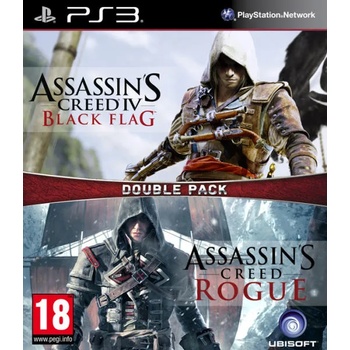 Ubisoft Double Pack: Assassin's Creed IV Black Flag + Assassin's Creed Rogue (PS3)