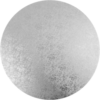 Horecano BAKERY-Подложка за торта за еднократна употреба Ø35xh1cm СРЕБРО (0193715-2) (0193760)