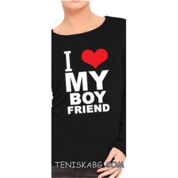 Image 1 of Fruit of the Loom Тениска със щампа - My boy