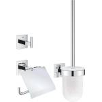 GROHE QuickFix Start Cube - Комплект аксесоари за тоалетна 3 в 1, хром 41123000 (41123000)