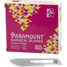PARAMOUNT Skalpelové čepieľky č. 22 - 100ks