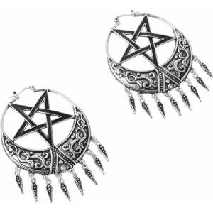 KILLSTAR обеци KILLSTAR - Ancestral Night - Сребрист - KSRA004500