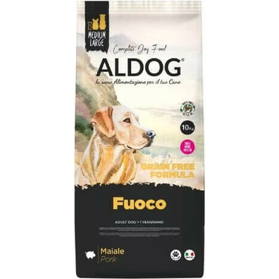 Aldog Fuoco Hypoallergenic Medium Pork 10 kg