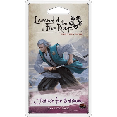 Fantasy Flight Games Justice for Satsume Legend of the Five Rings LCG