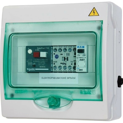 Vágner Pool Elektropneumatické ovládanie - spínanie protiprúdov 6-10 A, pulzný spínač; 2,5 - 4,5 kW