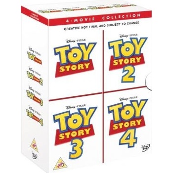 Toy Story: Příběh hraček kolekce 1.-4. : DVD