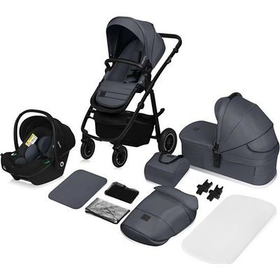 LIONELO kombinovaný Amber Plus 3v1 Grey Graphite 2025