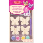 Melissa & Doug - Декорирай дървени магнитни пеперуди - bebetabg