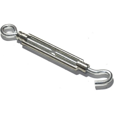Napínač zo zinkovej zliatiny oko-hák, M6x100mm, Zn