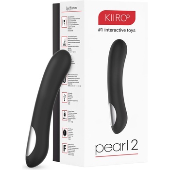 Image 1 of KIIROO Pearl 2 Teledildonic Vibrator Black