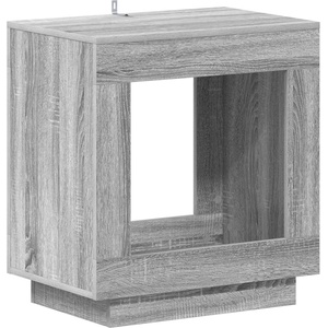 vidaXL Странична маса Сива сонома 60 x 40 x 65 см Инженерна дървесина (899900)