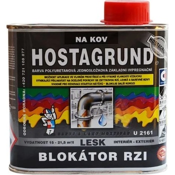 Barvy a laky Hostivař BLOKÁTOR RZI U2161 BEZB.0,5L