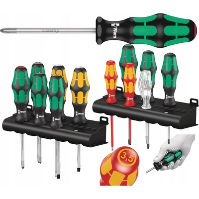 WERA Kraftform XXL / 12dielna univerzálna sada skrutkovačov (05051010001)