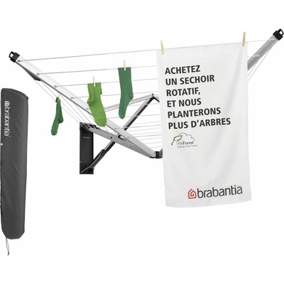 Brabantia Wallfix 24 mb šedý