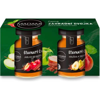 Madami Zahradní dvojka dárková sada šťavnatých čajů 2 x 55 g