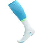Compressport Компресионни чорапи Compressport Full Socks Oxygen Compression socks - Norse Blue / Neon Green - размер T2 (201-8588-0412)