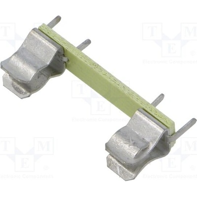 KEYSTONE 4245 Zásuvka; válcové pojistky; SNAP-IN; 6,3x32mm; 15A; UL94V-0; 500VAC