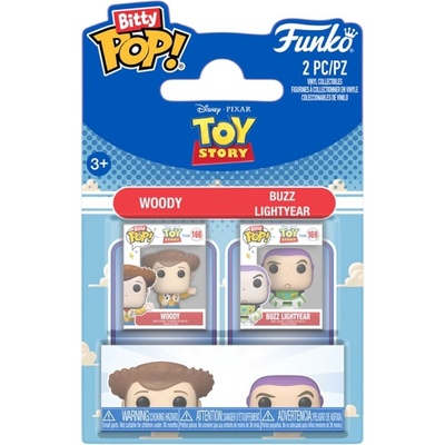 Funko Комплект мини фигури Funko Bitty POP! Disney: Toy Story - Woody & Buzz Lightyear (112845)