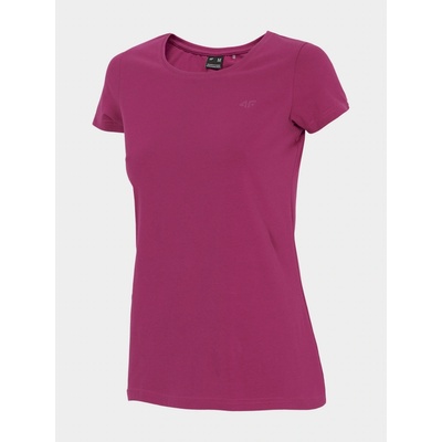 4F H4Z22 TSD350 Dámske tričko DARK PINK