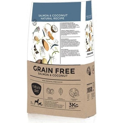 Natura diet GRAIN FREE SALMON & COCONUT 12 kg