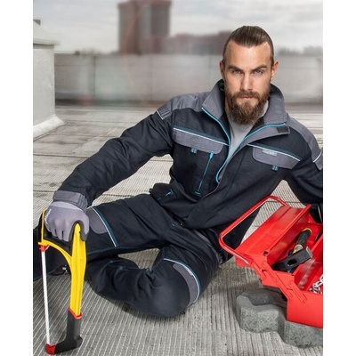 Ardon cool trend pánska monterková bunda čierna H8964